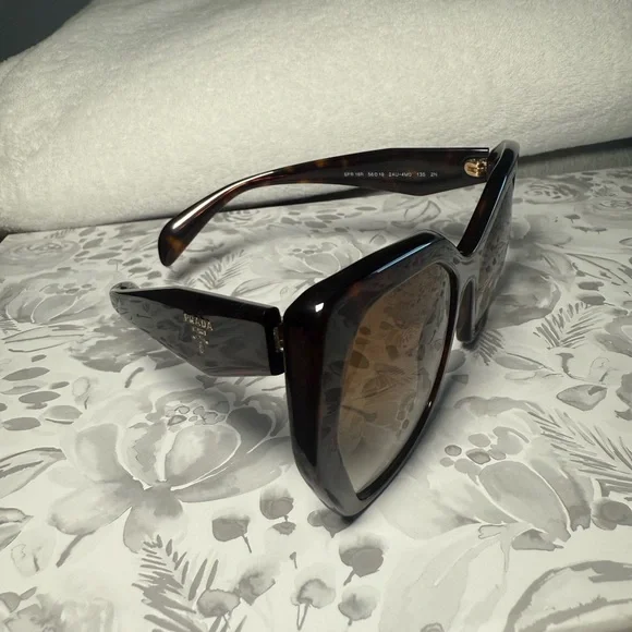 Prada Women's Brown Sunglasses - Picture 4 of 4